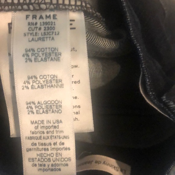 Frame Le Skinny Crop - like new - Picture 5 of 5